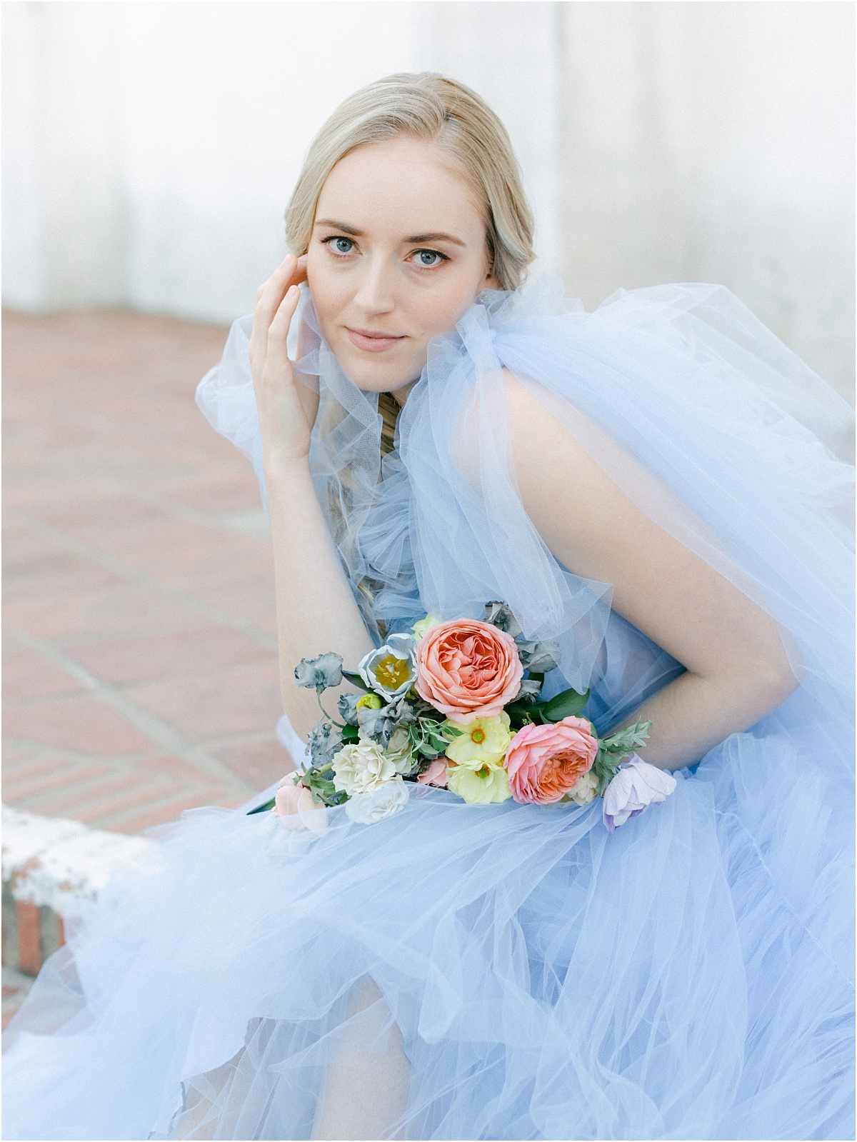 Pretty In Periwinkle Whimisical Wedding Inspiration
