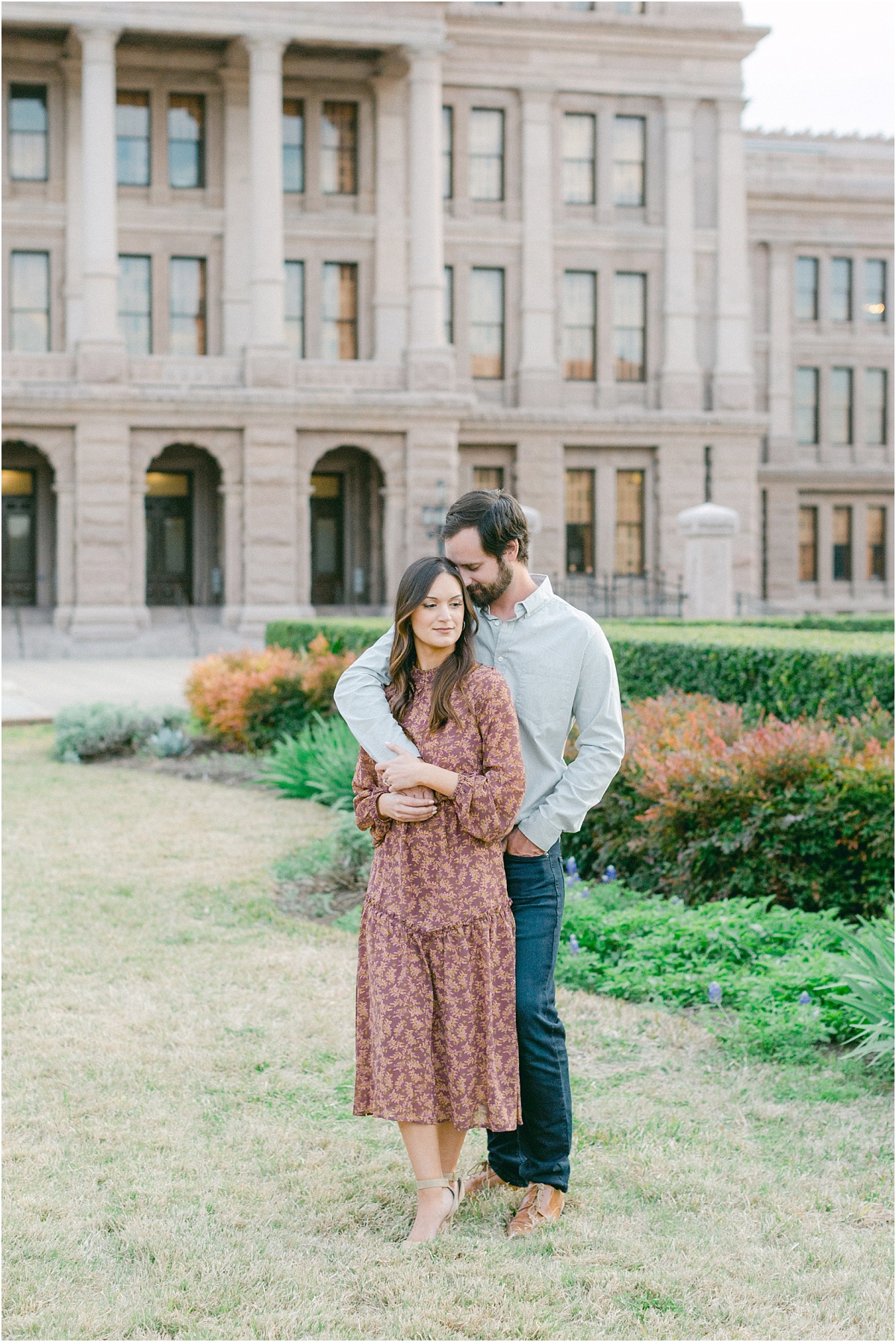 Texas State Capitol Engagement Photos
