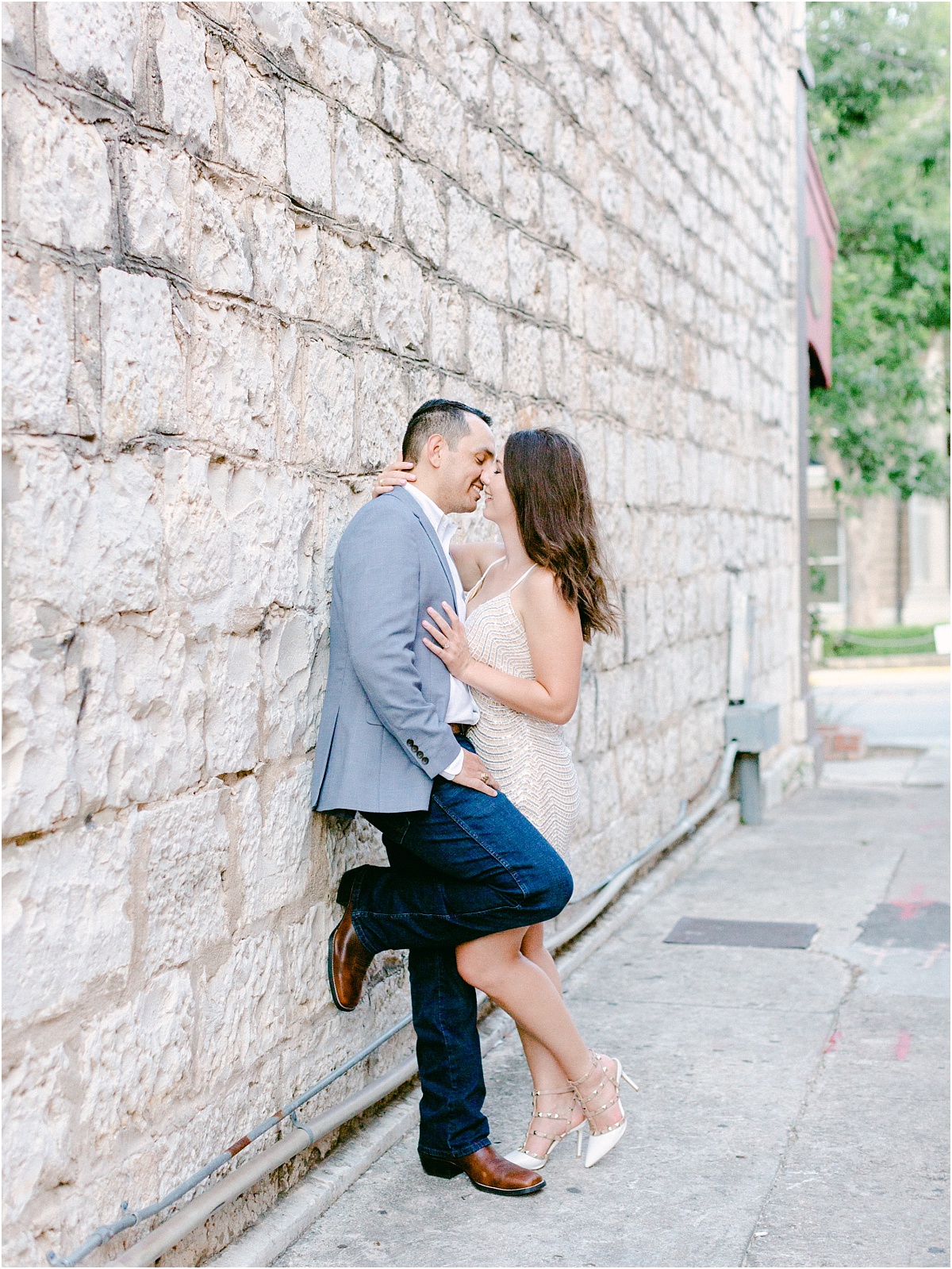 Downtown San Marcos Engagement Session