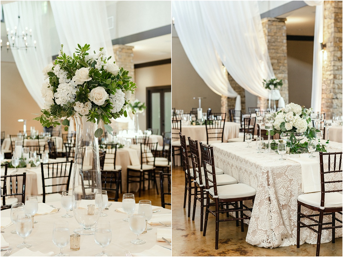 Wedding Reception Photos at Lodge and Country Cottages