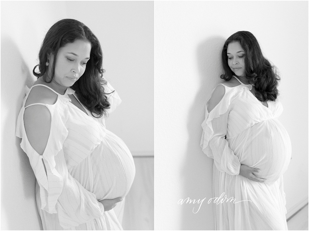 organic Austin Texas maternity pictures 
