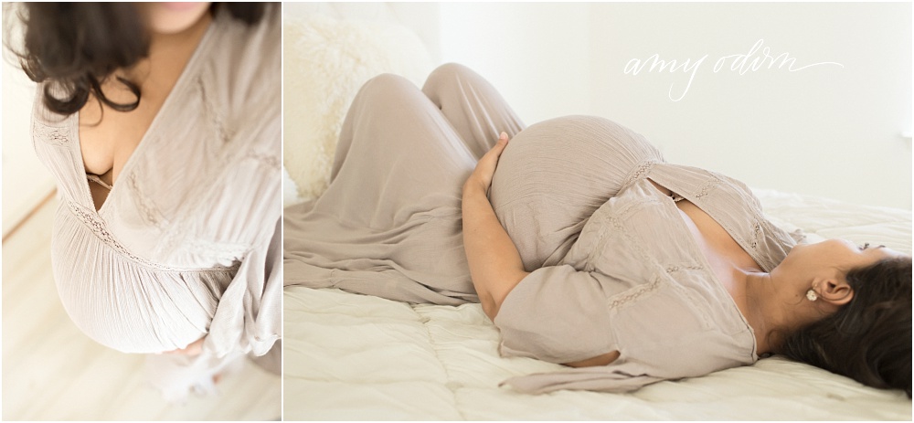 Organic maternity pictures in Austin Texas