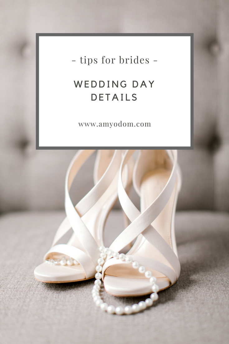 Wedding Day Details