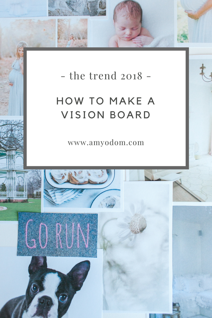 How to plan and make a vision board