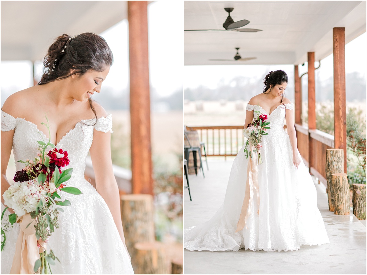 Wildflower Wedding and Event Venue bridal session