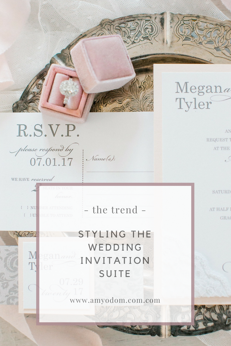 Styling The Wedding Invitation Suite