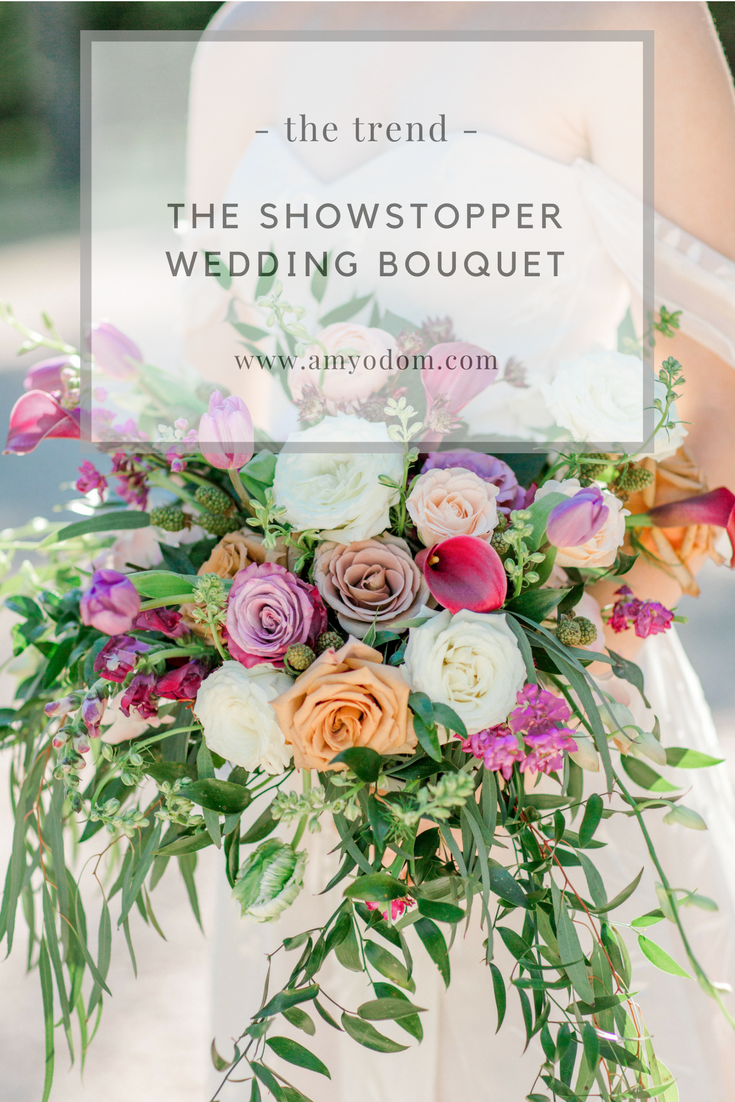 the showstopper wedding bouquet