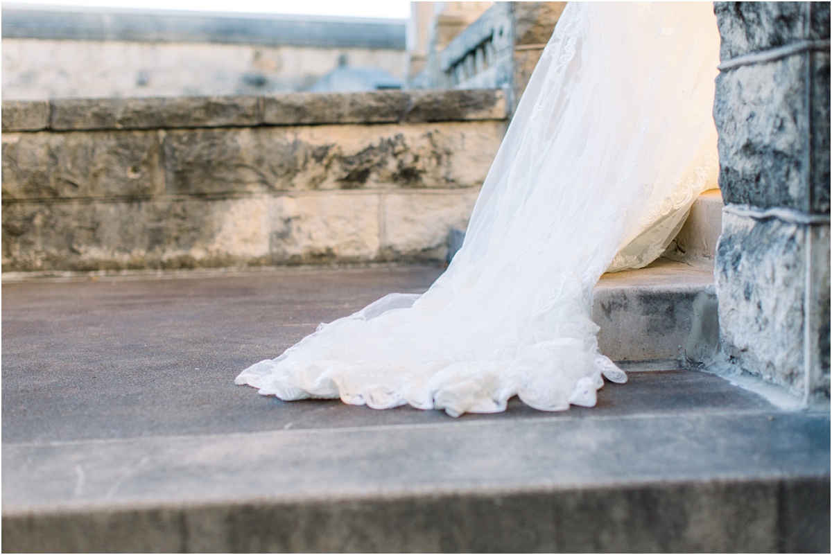 Romantic Chateau Bellevue-Austin Wedding