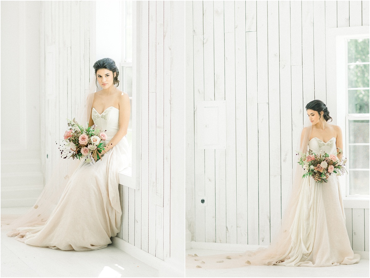 Editorial Bridal Session at The White Sparrow