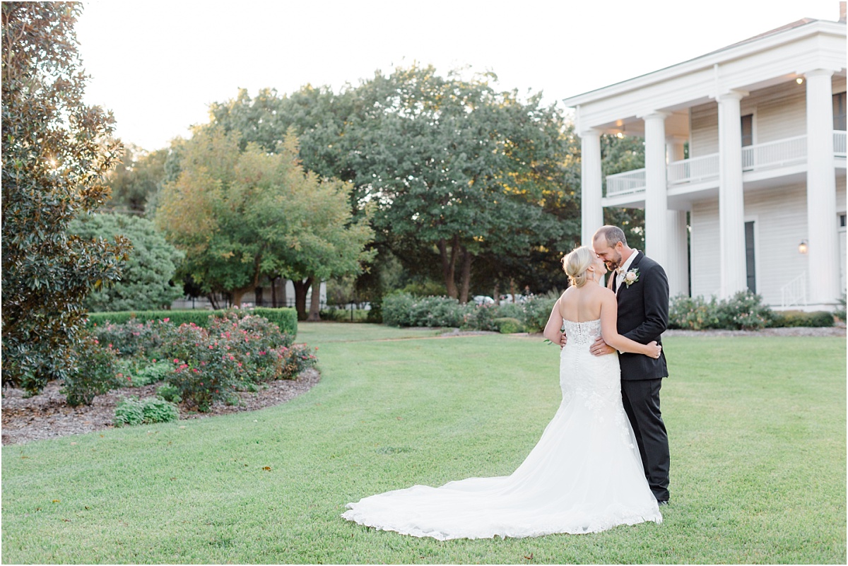 Earle Harrison House and Pape Gardens Waco Texas Wedding
