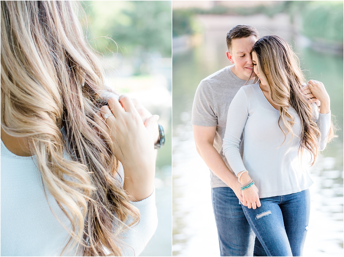 historic pearl brewery engagement photos