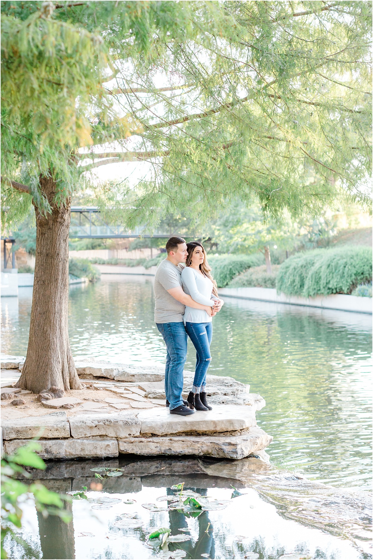 historic pearl brewery engagement photos