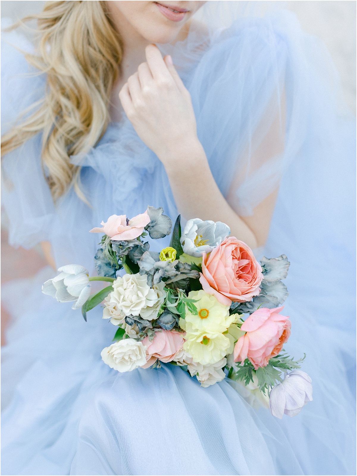 Pretty In Periwinkle Whimisical Wedding Inspiration