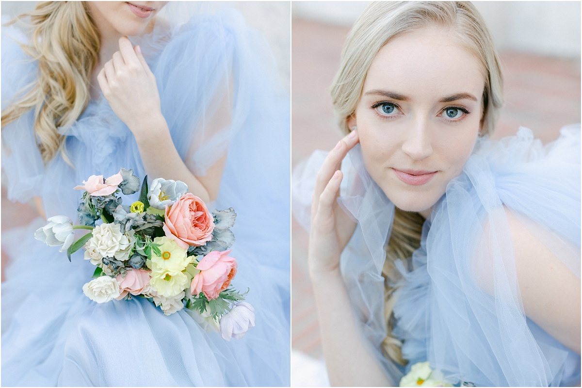 Pretty In Periwinkle Whimsical Wedding Inspiration