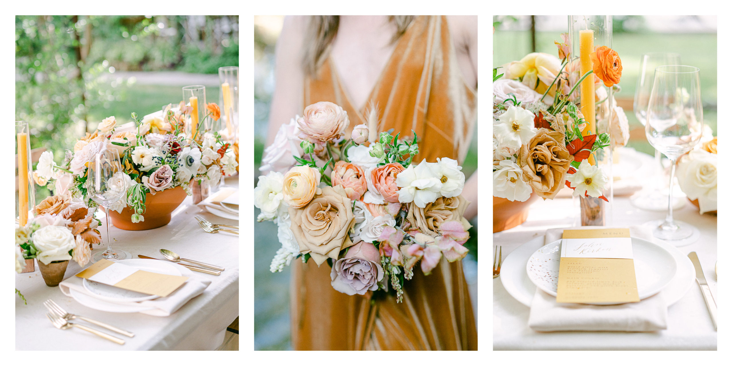 Fall Wedding Color Inspiration at Daffodil Hill