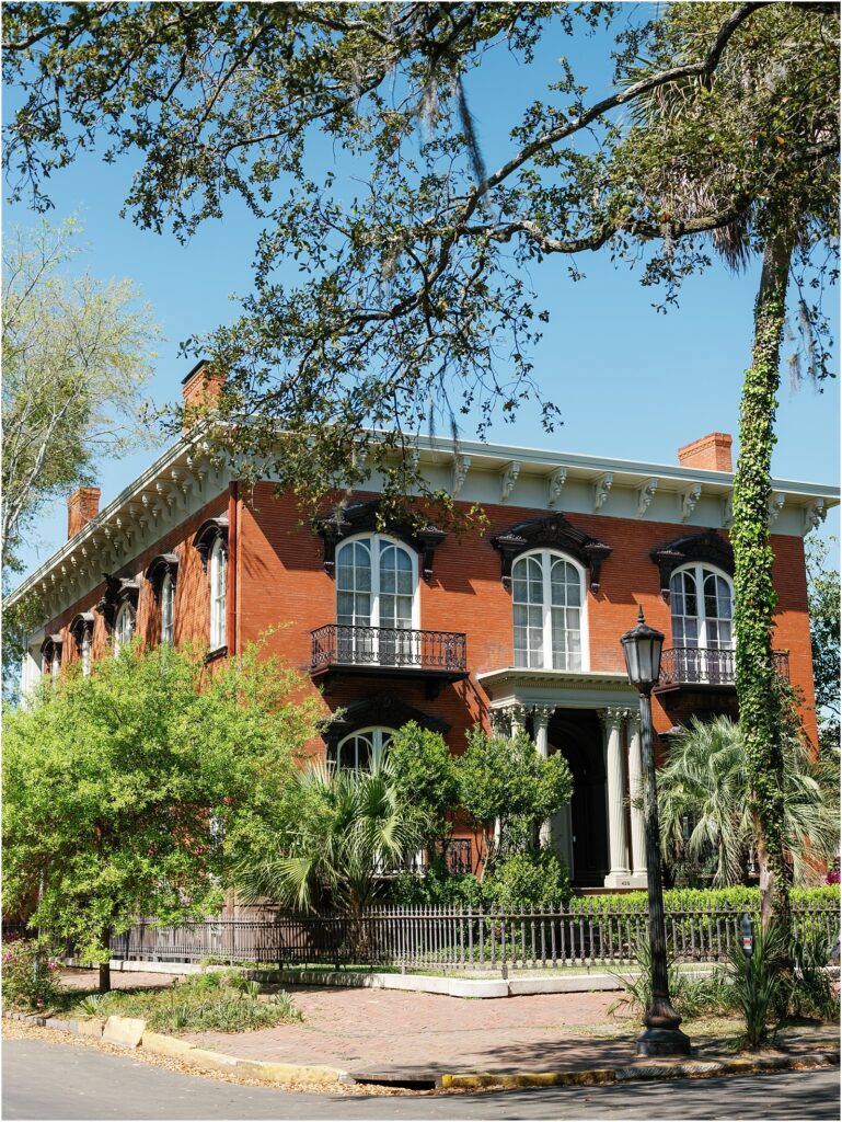 The Mercer Williams House Museum in Savannah.
