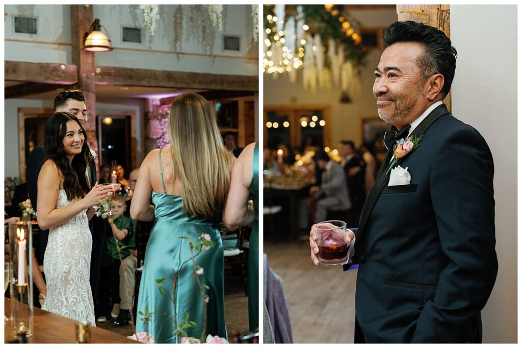 Savana's sisters toast the bride and groom, delivering a heartfelt speech that brings tears and laughter to the reception.